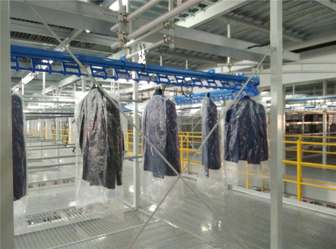智能工厂-外协折叠装服饰进入静态货架 13米/分钟